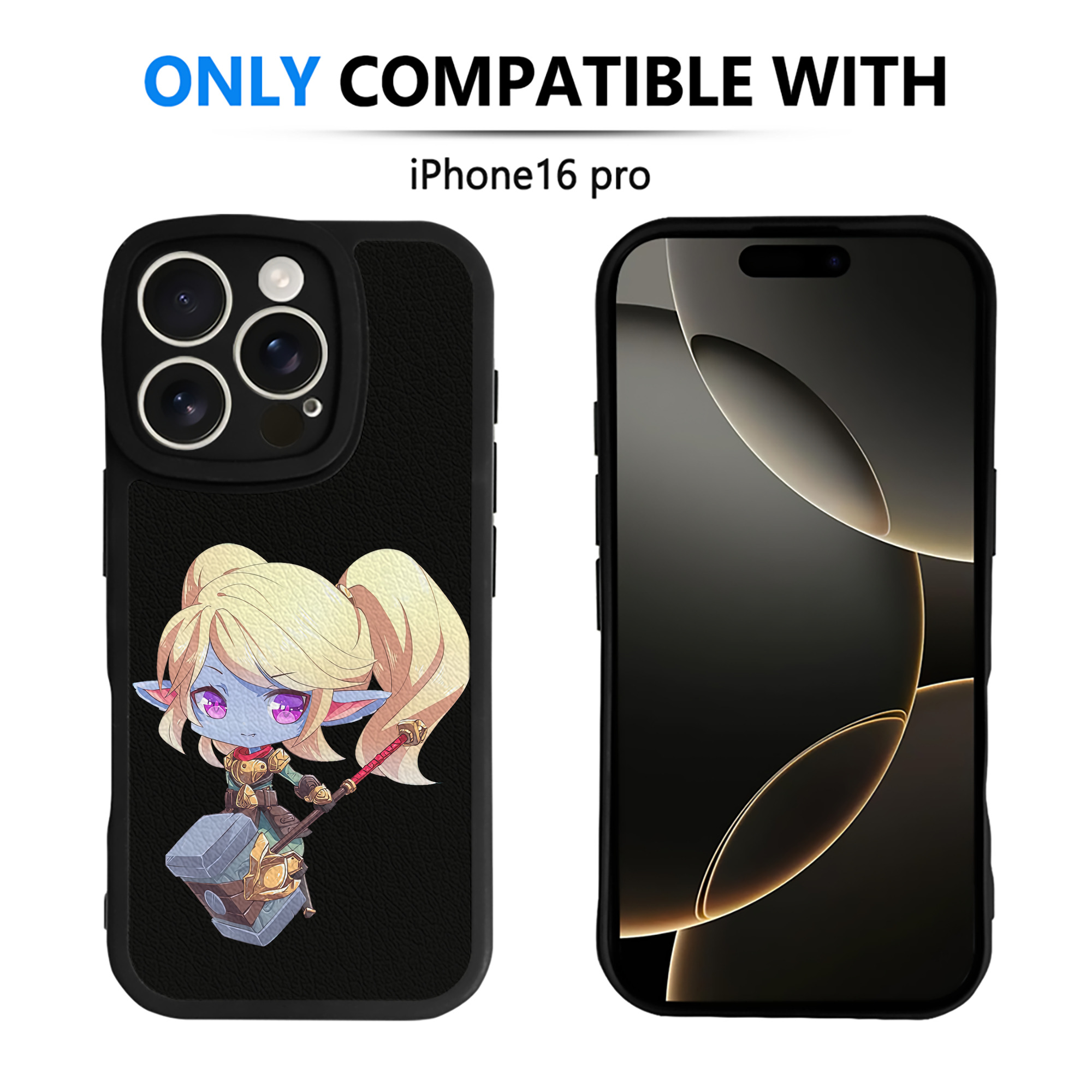リーグ・オブ・レジェンド League of Legends LOL 【iPhone 16シリーズ対応】シリコンスマホケース（レザー調） 材質：シリコン